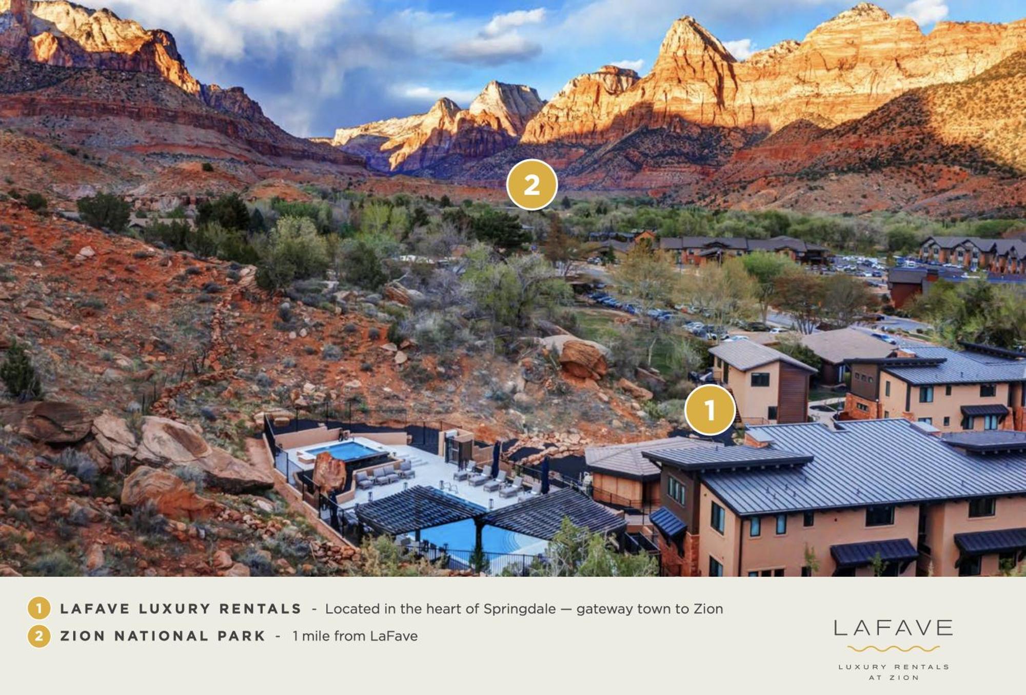 Lafave Luxury Rentals At Zion สปริงเดล ภายนอก รูปภาพ